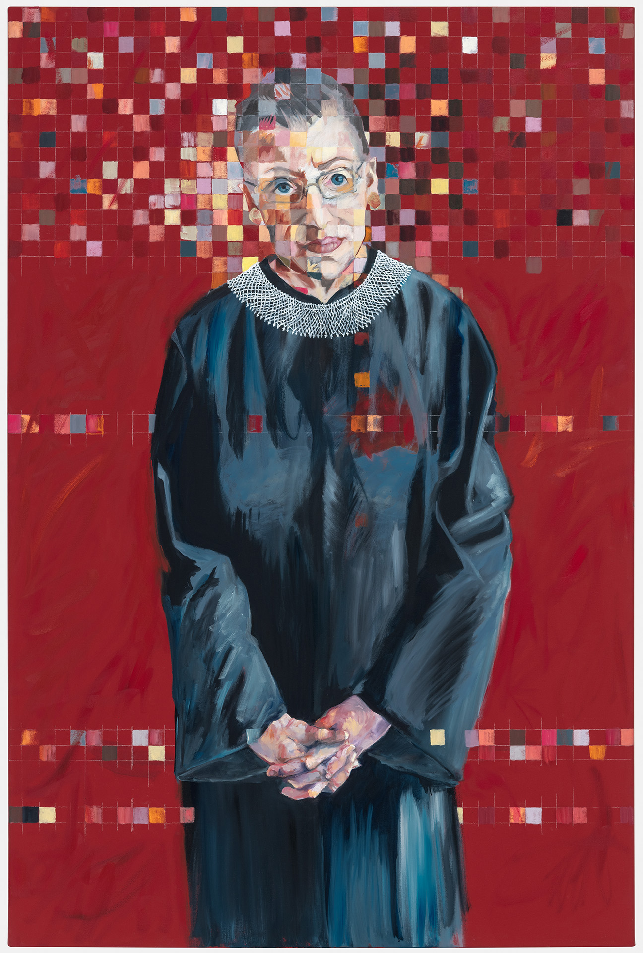 Painting of Ruth Bader Ginsberg